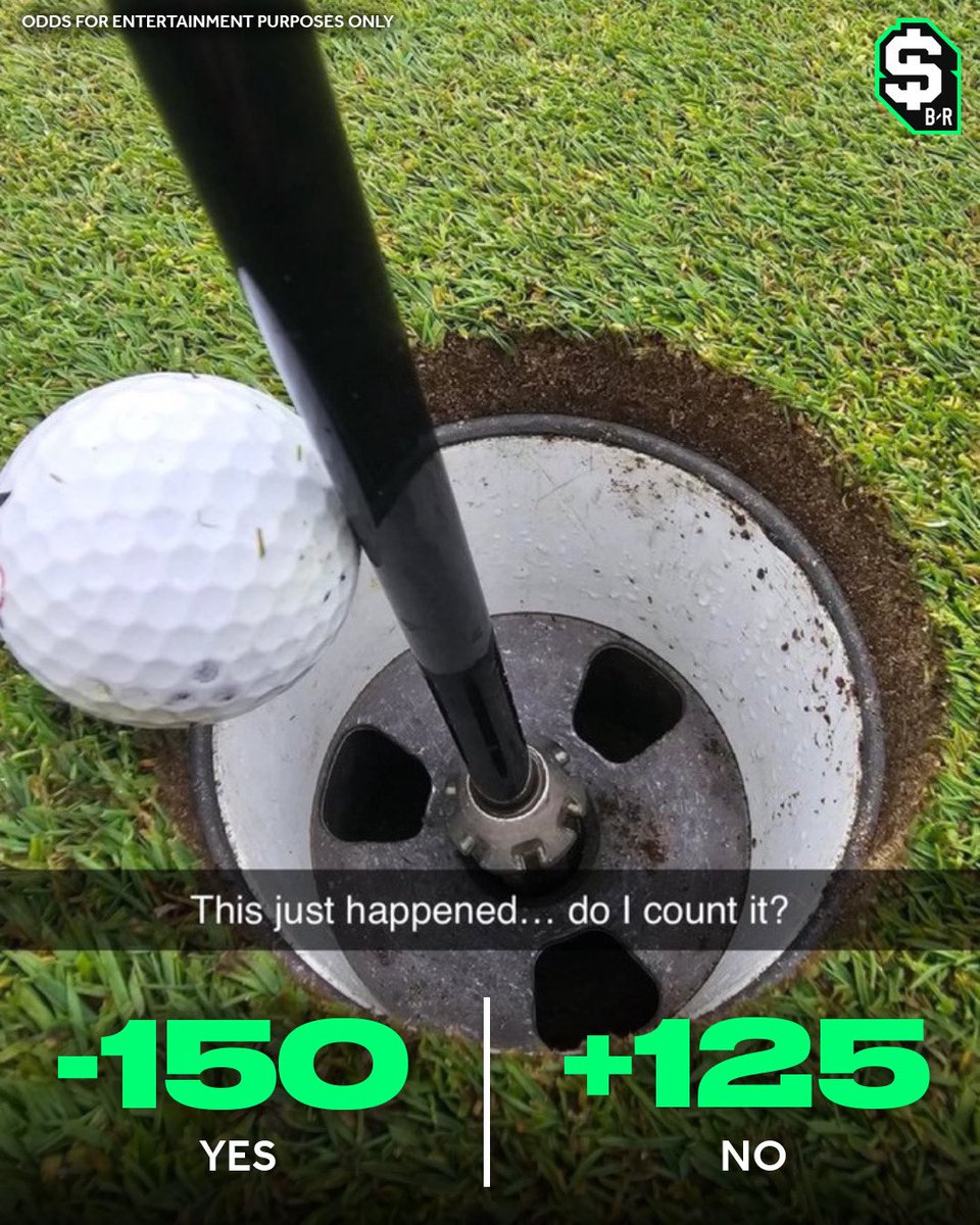 Is this a hole-in-one? 🤔

(H/T <a href="/NUCLRGOLF/">NUCLR GOLF</a>)