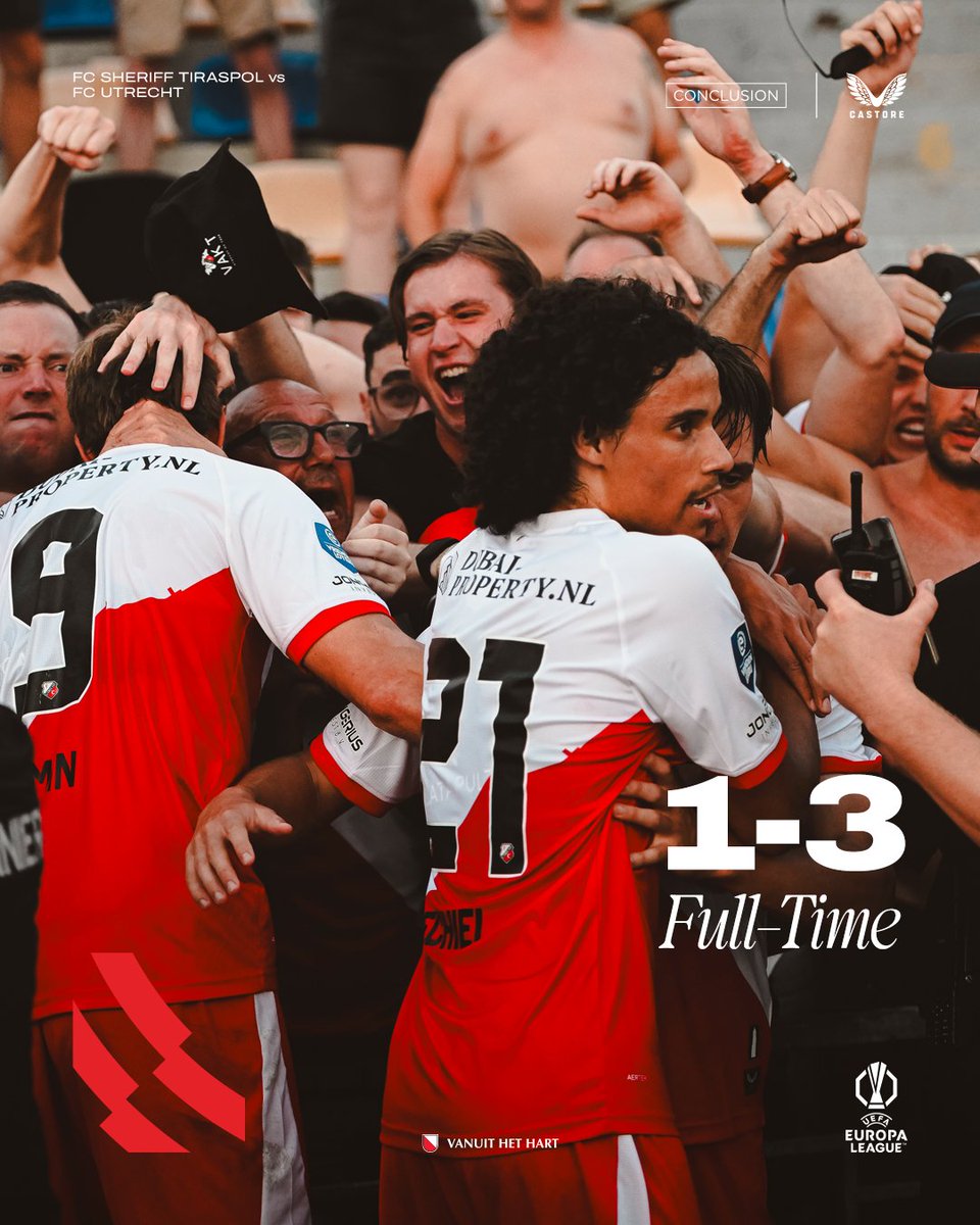 fcutrecht's tweet photo. Een heerlijk begin van het seizoen! 💯 https://t.co/64gJHaGZwW