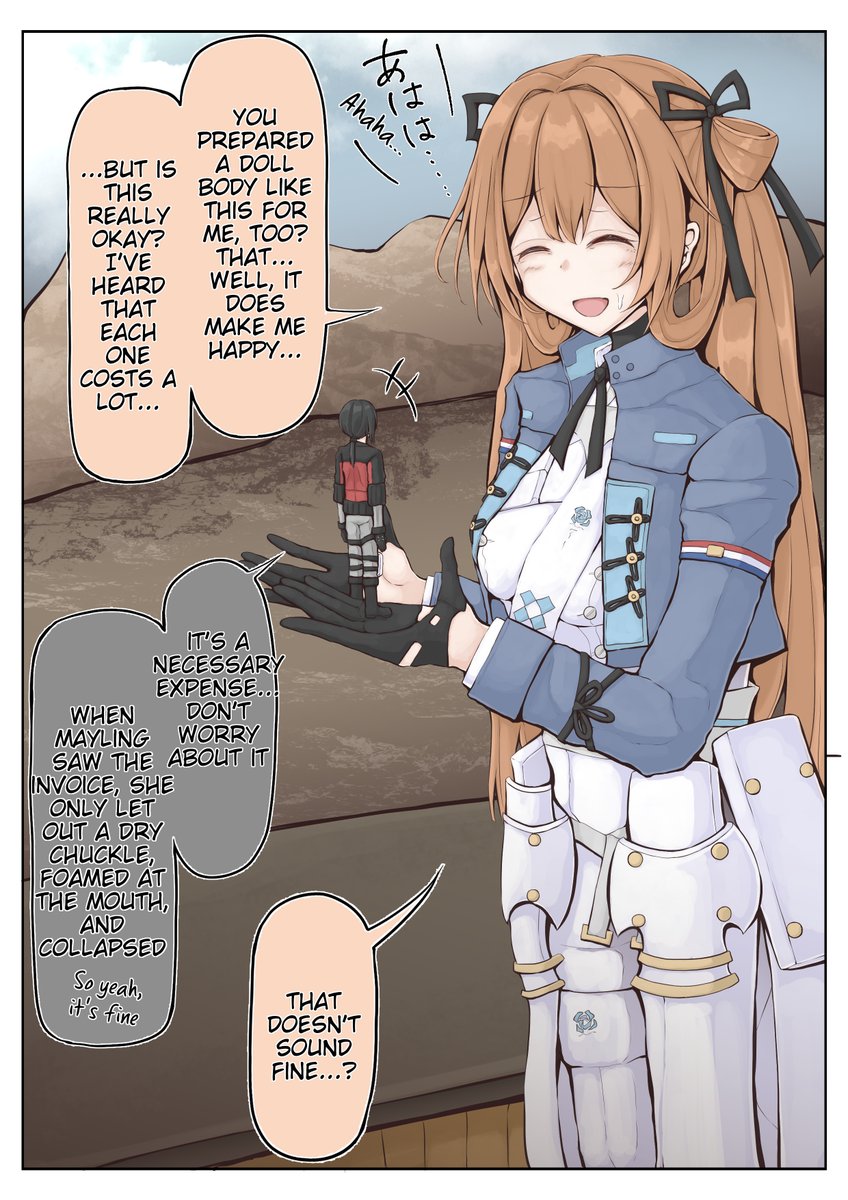 gtscommissions's tweet image. Springfield
Commission done by @Tarutarosu810
#GirlsFrontline2 #少女前線2 #巨大娘 #giantess #소녀전선2 #ドールズフロントライン2