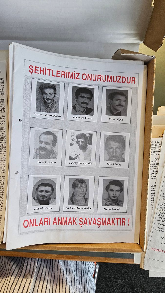 TKP/ML'nin 93'teki ateşkese dair sert eleştirilerinin olduğu bazı bildiriler.