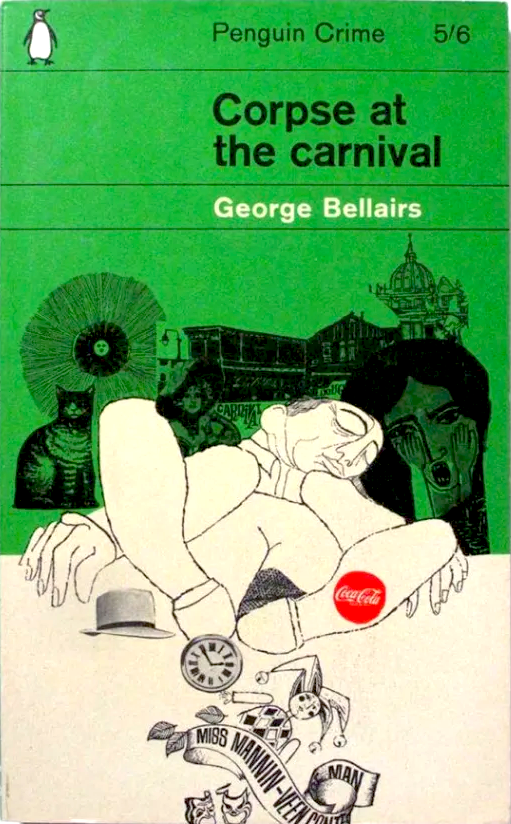 ThraxMaximilian's tweet image. Penguin Crime covers by Alan Aldridge