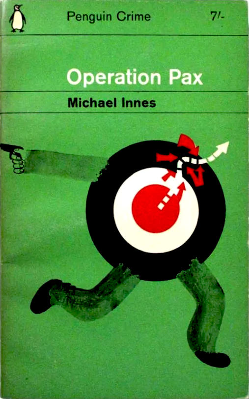 ThraxMaximilian's tweet image. Penguin Crime covers by Alan Aldridge