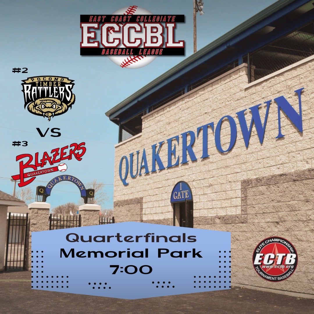 eccbl's tweet image. Tonight the North Division will battle it out to get to the Semi-Finals 🔥🔥🔥🔥🔥 ⁦@QBlazersECCBL⁩ ⁦@BUPAPocono⁩