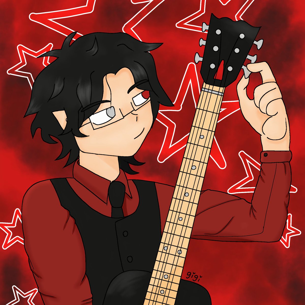 gussy guitarrista 💥

#GussyArt