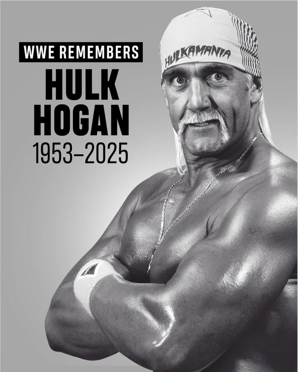 Eine Legende ! Ruhe in Frieden 
#HulkHoganRIP