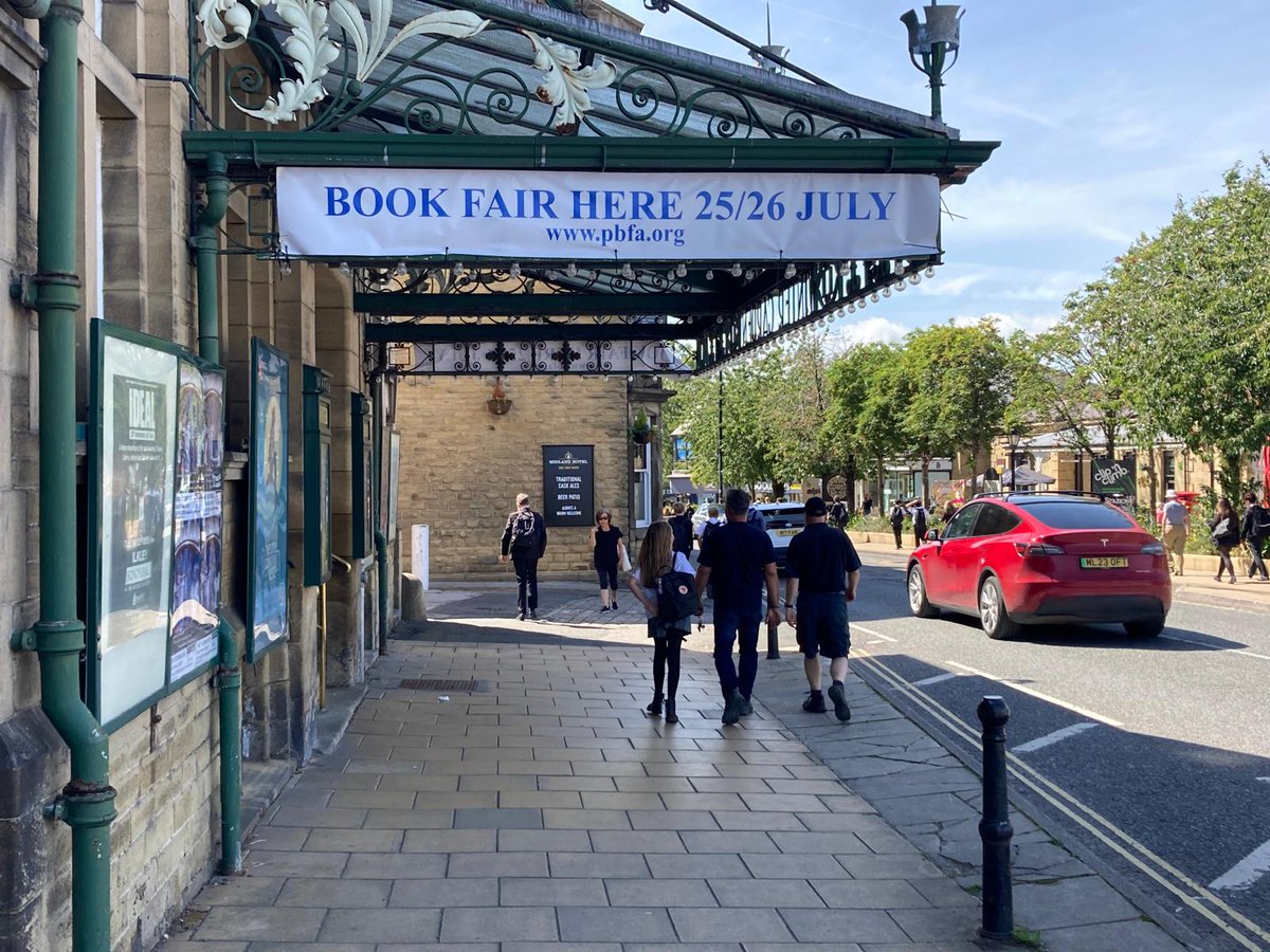 IlkleyBookPBFA's tweet image. Opening at 10am today - Ilkley Book Fair - free entry - two rooms of books to browse! Saturday 26th July 10-4pm. King's Hall & Winter Garden, Station Road, Ilkley, LS29 8HB
