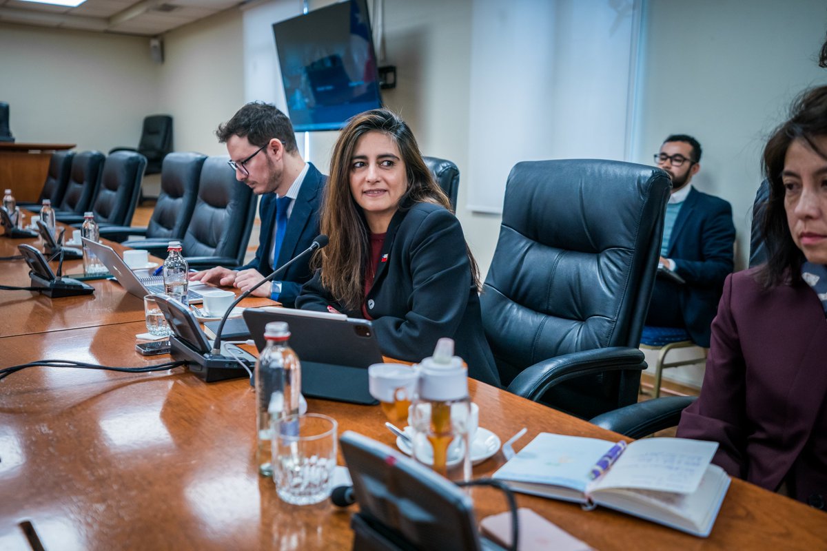 Minrel_Chile's tweet image. El canciller Alberto van Klaveren y la @Subrei_Chile, Claudia Sanhueza, presidieron una nueva reunión del grupo de trabajo público-privado creado para analizar el actual contexto económico-comercial a nivel global y las implicancias que podría tener para Chile.