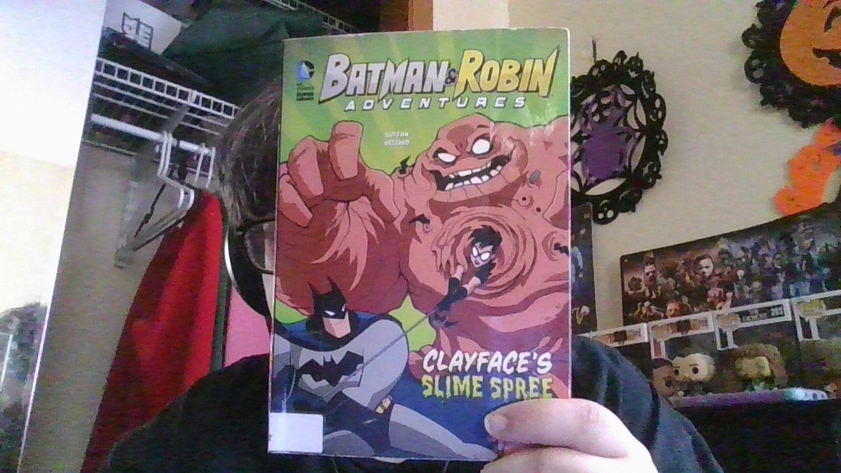 SpookyHorrorFan's tweet image. 馃槉馃巸馃枻#NowReading Batman & Robin Adventures: Clayface's Slime Spree.