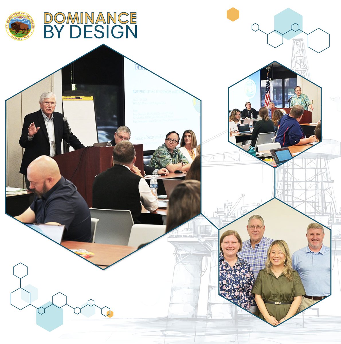 At BSEE, we don't just regulate offshore energy. We clear the way to UNLEASH American Energy! As part of the Administration’s agenda, we launched a strategic engagement initiative focused on needed solutions to align oversight with operational realities.