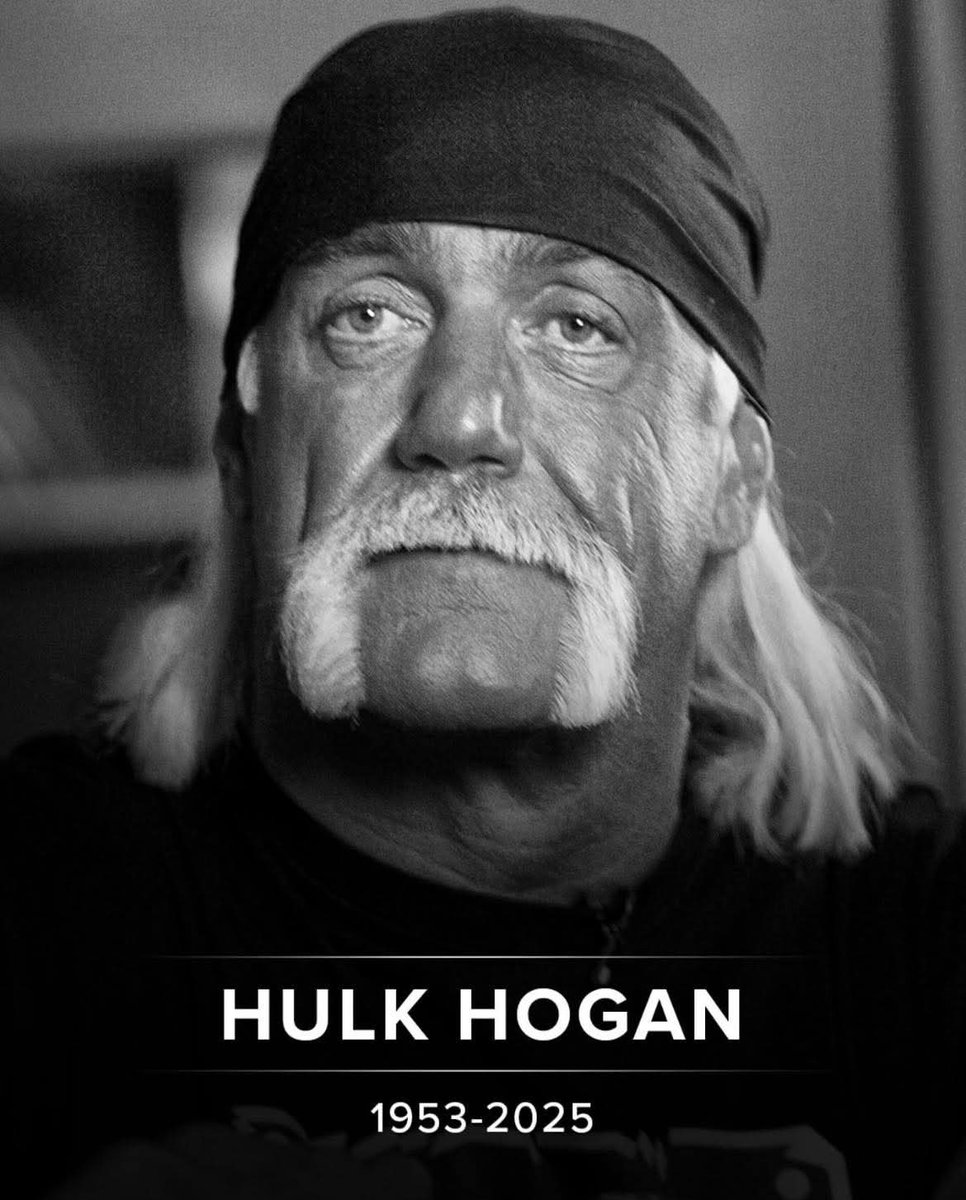 AndyChing11's tweet image. Man what’s going on!?
One of the GOATs of wrestling, one I grew up on, has passed.
RIP Hulk Hogan