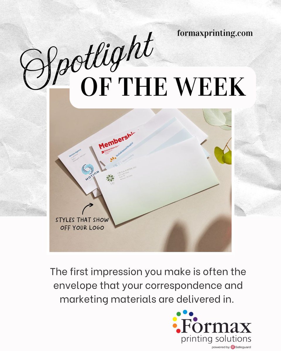 FormaxPrinting's tweet image. Spotlight of the Week: Take your marketing to the next level with high-quality custom printing built to fit your brand. No matter the product, we deliver professional results every time. #formax #printing #formaxprinting #customprinting #brandmaterials #printsolutions