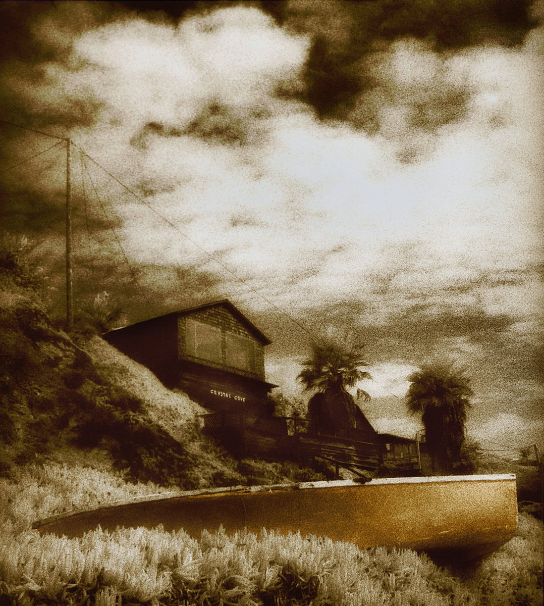 RalphPalumbo's tweet photo. Crystal Cove in Infrared. Long before the Beachcomber arrived- Limited Edition, archival prints for collectors, designers and California art &amp; history lovers. #fineartphotography #crystalcove #californiaart #fineartphotographer #artcollector #artcollectors #interiordesign https://t.co/PHqons6Bjj