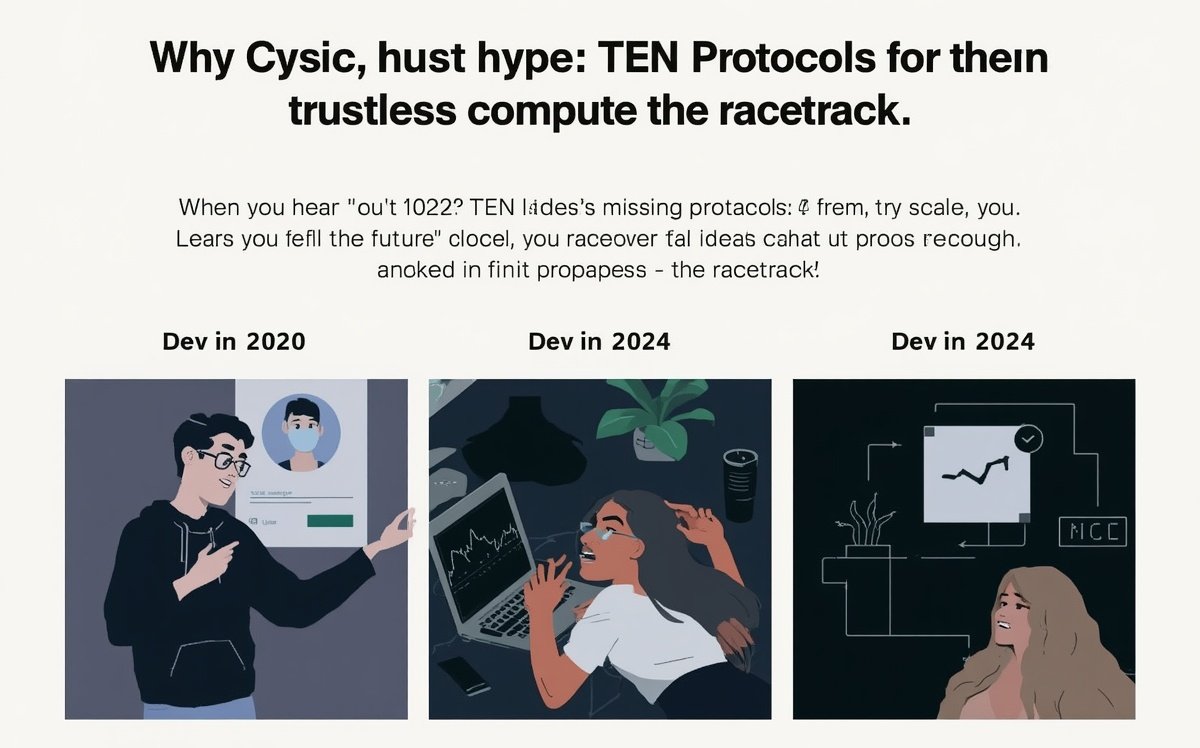 Semilore_Keys's tweet photo. 🧵 Why $Cysic + $TEN Protocols aren’t just hype — they’re the missing pieces for trustless compute at scale

When you hear “ZK,” you hear trust.
When you hear “hardware,” you hear speed.
Put them together,  you don’t just get faster rollups, you get real scalability for proofs that used to be theoretical.

Most people don’t realize this:
Zero-knowledge proofs weren’t designed for consumer-grade laptops.
They’re heavy, big circuits, big math, big headaches.

You can’t brute-force that forever on general-purpose CPUs.
At some point, you hit a wall: physics doesn’t care about your roadmap.

@cysic_xyz doesn’t accept that wall.
They build ASICs and FPGAs purpose-built for ZK math, elliptic curves, polynomials, multi-scalar multiplications  all that heavy lifting, hardwired to run at scale.

Meanwhile, the @tenprotocol aren’t just fancy rollups  they’re different teams pushing ZK into every corner:

Private DeFi

Trustless AI (ZKML)

Verifiable randomness

Confidential voting

On-chain identity …and more

So you have:

Cysic: the engine

TEN Protocols: the racetrack

One without the other? You get ideas that can’t scale. Together? You get proofs you can run fast enough to matter in production, not in a whitepaper.

Meme: Dev in 2020: “ZK is the future!”
Dev in 2024: staring at progress bar for 12 hours
Dev in 2025 with Cysic + TEN: proof done, chain verified, AI output trustless  next block please

This isn’t just faster.
It’s possible,  finally.

If you’re building in ZK, you’ll feel the difference when the hardware lands. If you’re watching from the sidelines, look closer.
The proof is coming. Faster than you think.

@cysic_xyz @tenprotocol