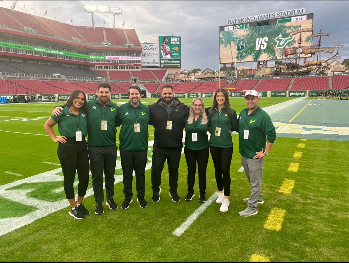 KillianUSF's tweet photo. After 6 amazing seasons, tomorrow will be my last day with USF Athletics!

I’m beyond thankful to every teammate who made this journey so meaningful. To Bulls Nation, thank you for the passion, support, and friendships. It’s been a true privilege to serve you!

🤘🏼💚💛 https://t.co/bxQeDIuHlt