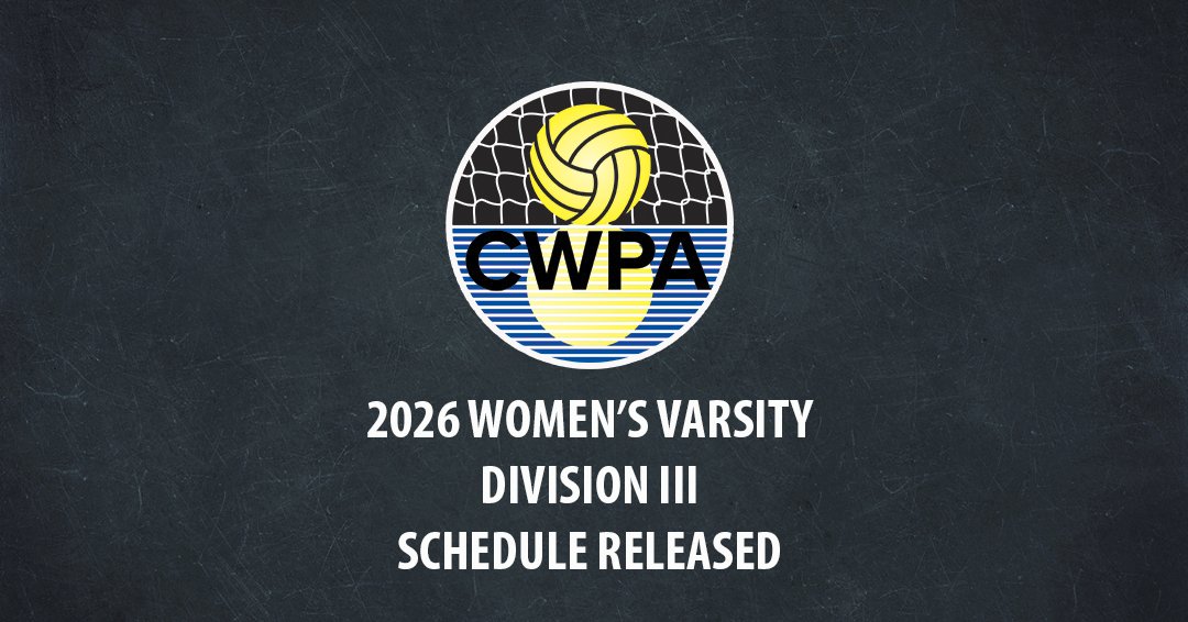 CWPAWaterPolo's tweet image. 2026 Collegiate Water Polo Association Women’s Division III Schedule Released; Wheaton College to Host CWPA Division III Championship on April 10-12
collegiatewaterpolo.org/2026-collegiat…