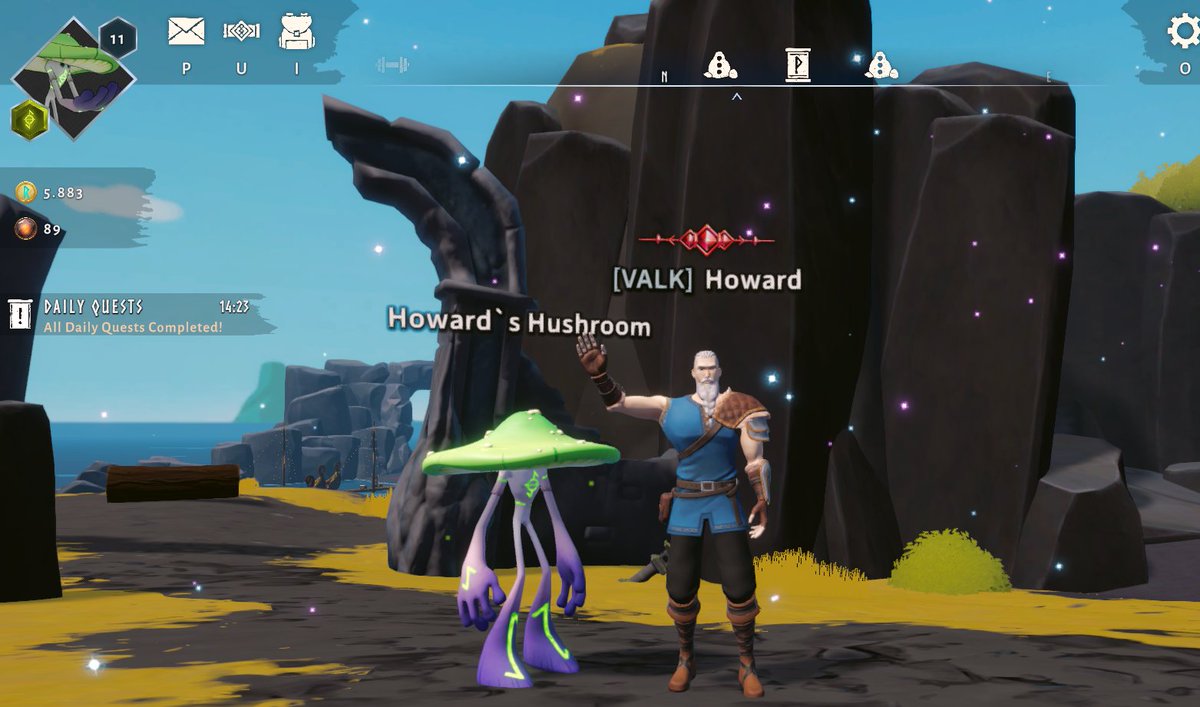 Howard0x's tweet image. #Valhalla daily quests done⚔️