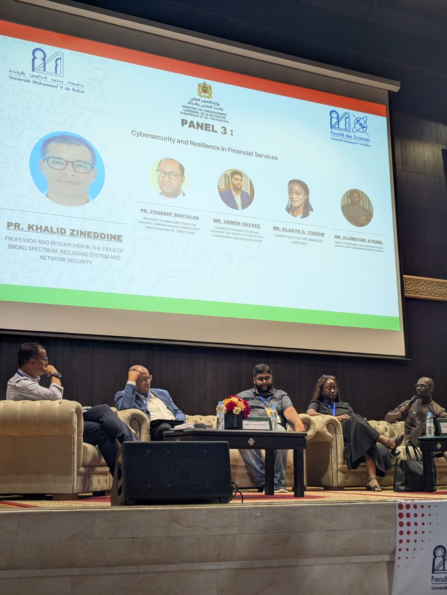 tobi_mayana's tweet image. It was an exciting time back in Morocco🇲🇦 last week, this time in the capital city of Rabat!
I had the distinguished honour of serving as a #keynote speaker and panellist at the International Congress on Fintech and Digital Trust, hosted by Faculté des Sciences, Mohammed V…