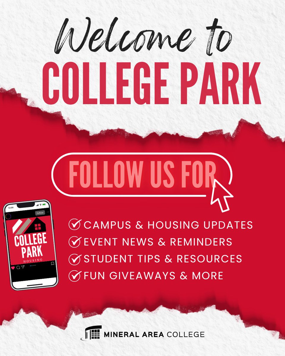 Welcome to College Park!

Make sure to follow us and turn on post notifications so you don’t miss a thing. Let’s make this the best year yet!