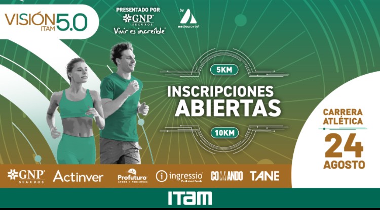HVivesSegl's tweet image. 📢Que no se te pase‼️
Estamos a UN mes de la Carrera @ITAM_mx @asdeporte @DAE_ITAM
5 y 10K
🗓️24 agosto
📍Bosque Chapultepec
Registro: cutt.ly/Vrht5lD1
@ExITAM @CPoliticaITAM @BarbCarrillo27 @aef_itam @elsupuesto @garcialcocer @EconomiaITAM_ @SOYCarlosMota @RRII_ITAM