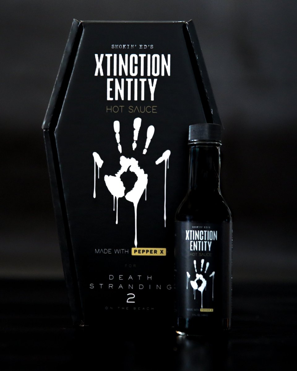 Ed Currie (@smokined17) on Twitter photo Engineered in darkness. Crafted for chaos. Xtinction Entity inspired by the world of DEATH STRANDING 2: ON THE BEACH. Limited drop. Don’t get stranded without it. <a href="/PlayStation/">PlayStation</a> <a href="/KojiPro2015_EN/">KOJIMA PRODUCTIONS (Eng)</a>
#XtinctionEntity #SmokinEd #DeathStranding2 #HotSauceDrop Engineered in darkness. Crafted for chaos. Xtinction Entity inspired by the world of DEATH STRANDING 2: ON THE BEACH. Limited drop. Don’t get stranded without it. <a href="/PlayStation/">PlayStation</a> <a href="/KojiPro2015_EN/">KOJIMA PRODUCTIONS (Eng)</a>
#XtinctionEntity #SmokinEd #DeathStranding2 #HotSauceDrop