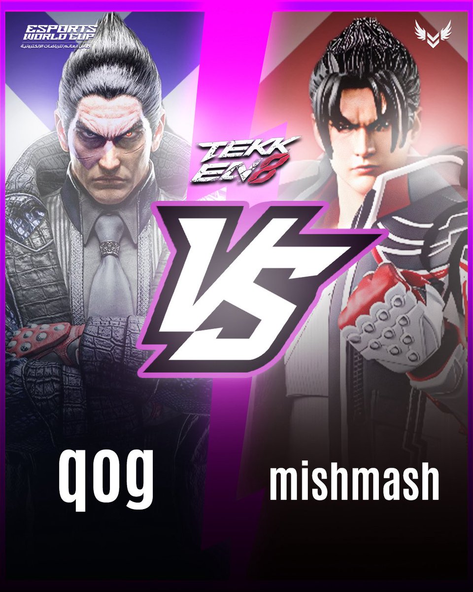 VALARCLUB's tweet image. 🏆 وصلنا للجولة الأخيرة ونجومنا اليوم هم :
mishmash ⚔️ qog 
مبارك لهم تأهلهم للنهائي الكبير! 🤼‍♀️🏆
وهاردلك لكل اللي شاركوا وماحالفكم الحظ 🫶🏻

#VALARCLUB #EWC2025 @ewc_festival