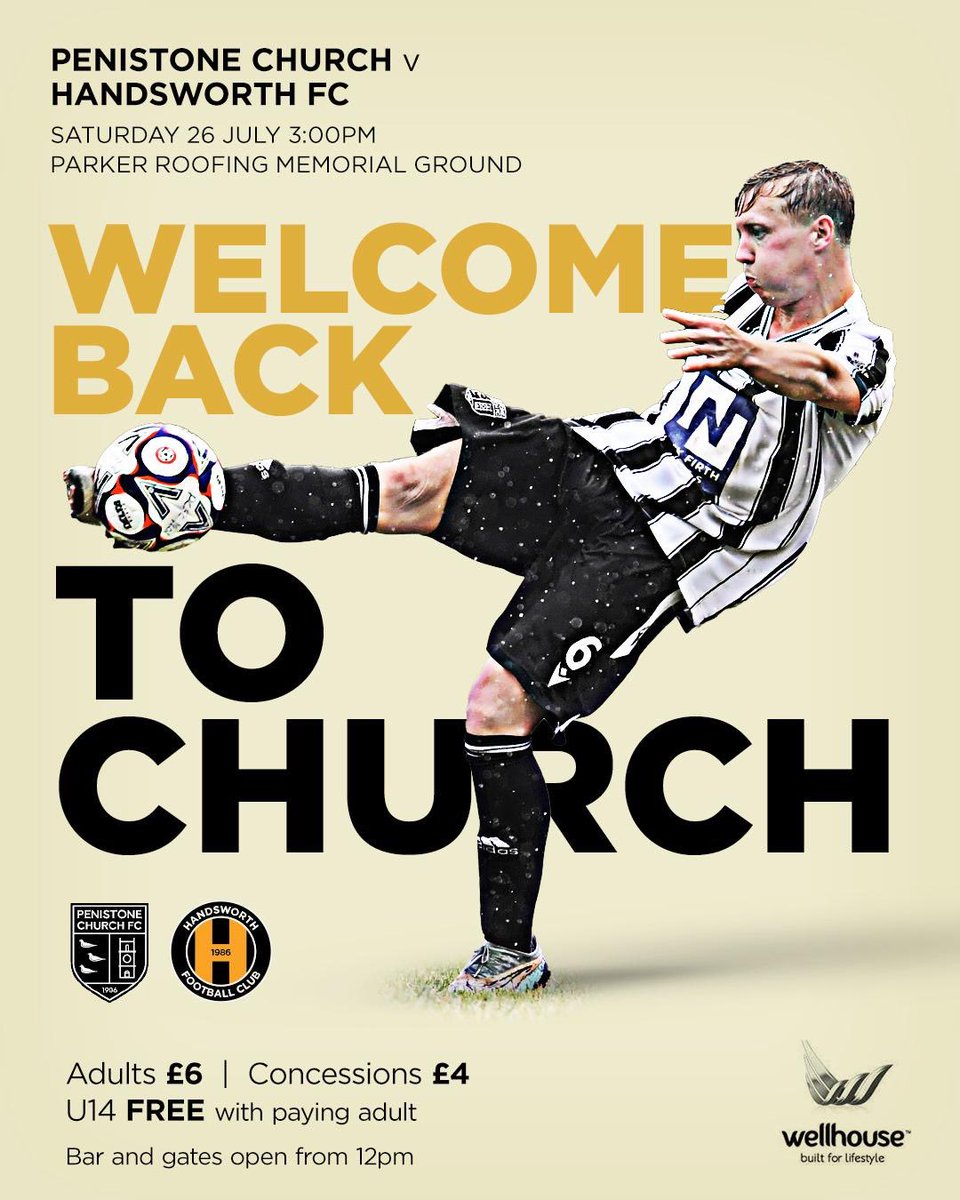 Handsworth_FC's tweet image. Next up for the Ambers ….
Our Season opener this Saturday away @pcfc1906
Then Sat 2nd August 3pm
We start our @EmiratesFACup journey with a home game vs last seasons NCEL champions @SilsdenAFC …
We really need your support 🧡🖤