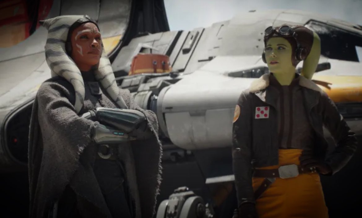 QuiGonJenna's tweet image. The Ahsoka series really did give us some of the best animation-to-live-action characters ever. ✨