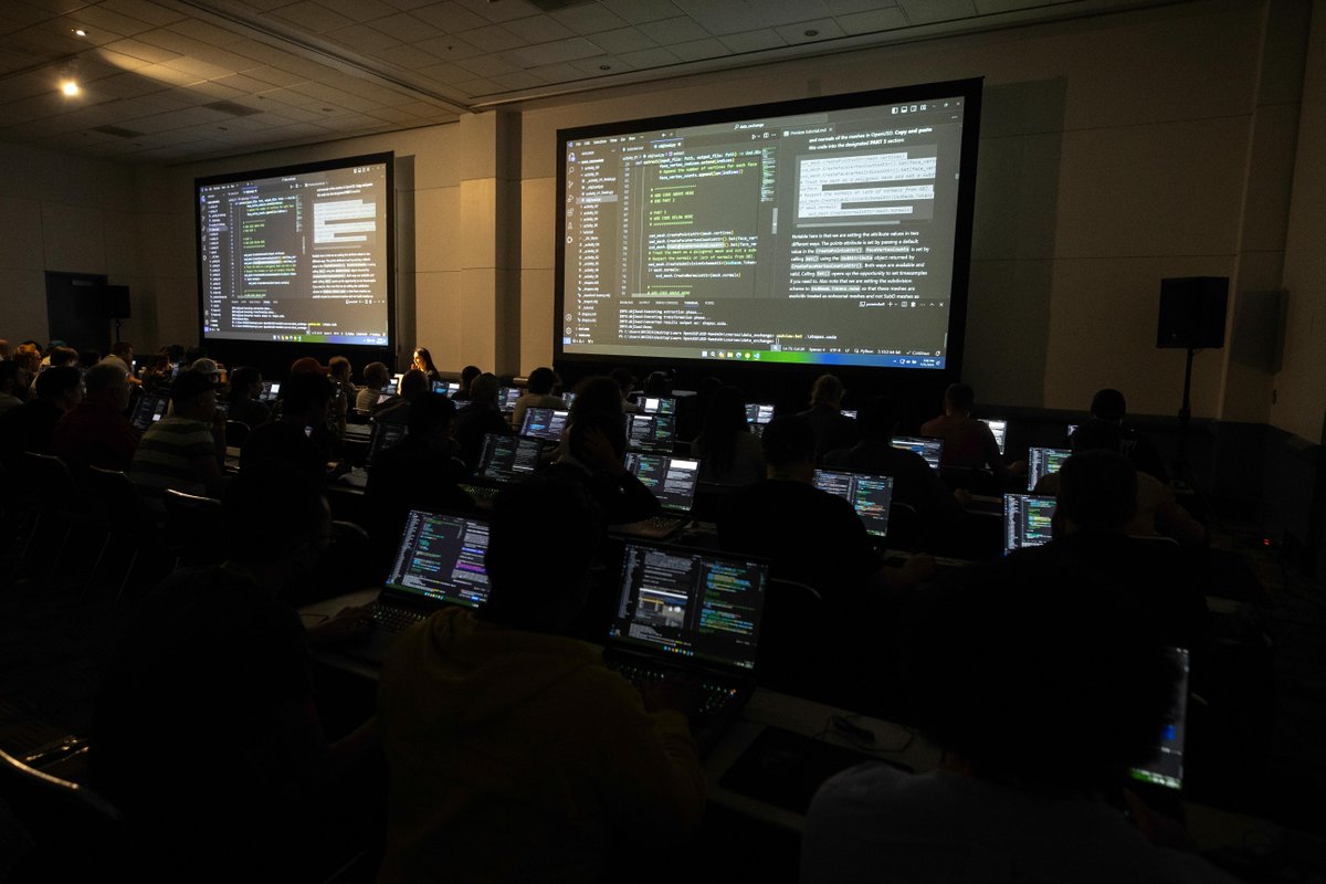 nvidiaomniverse's tweet image. Dive into modular 3D asset workflows with #OpenUSD at #SIGGRAPH2025.
Build modular asset hierarchies and scalable 3D scenes in OpenUSD through hands-on exercises using model kinds, composition arcs, and instancing techniques.
โก๏ธ nvda.ws/45jCUfE