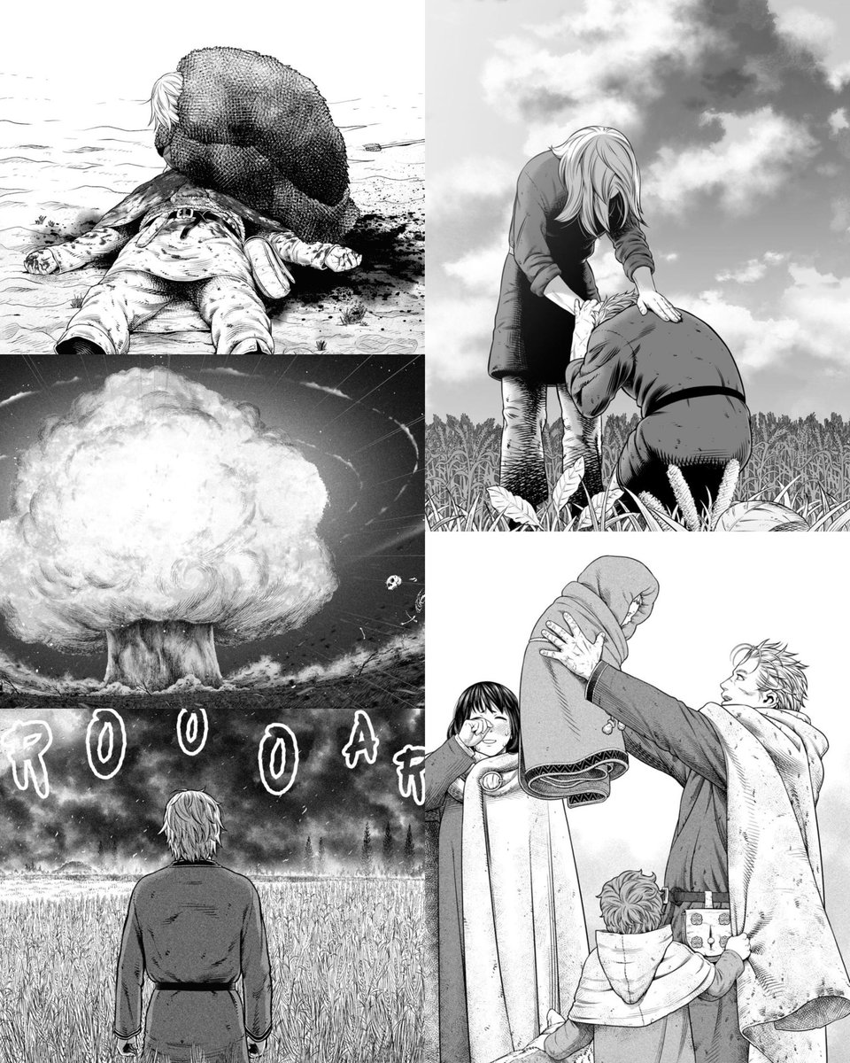 BlastDSaga_'s tweet image. Vinland saga has ended
Vinland arc is easily the second best arc in the series 9.5/10