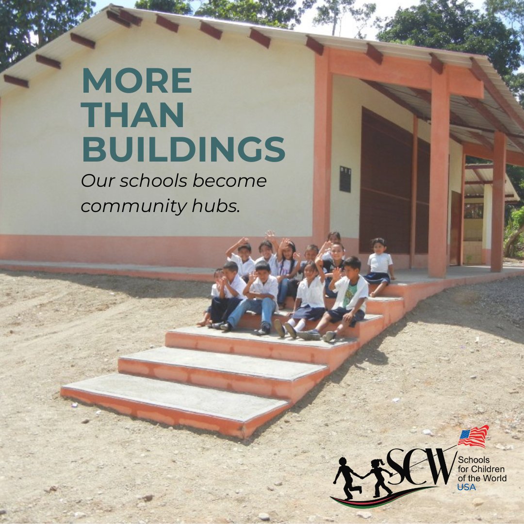 schoolsforchild's tweet photo. 🏫 Our schools are more than just places to learn—they’re places to gather and connect.

From town meetings to after-school programs, they become the heartbeat of the community.

#SCWImpact #CommunityHubs #MoreThanBuildings #EducationForAll #GlobalEducation #StrongerTogether https://t.co/Vd2jPukylI