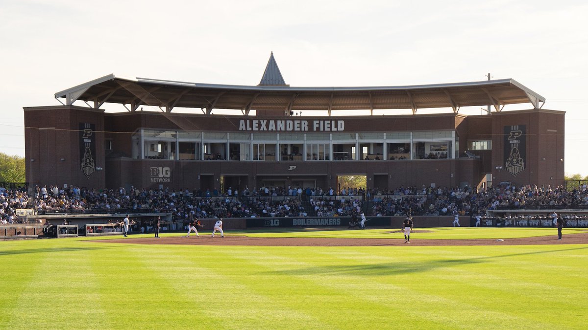 PurdueBaseball's tweet image. August's 1st Saturday offers an opportunity to be seen at Alexander Field. #BoilerUp
🏟️ Prospect Showcase
📅 Saturday, Aug. 2 at 9am ET
👱♂️ 8th Grade thru JUCO
👟 Pro-Style Workout
⚾️ Live Game Action
➡️ Sign Up: purduebaseballcamps.com