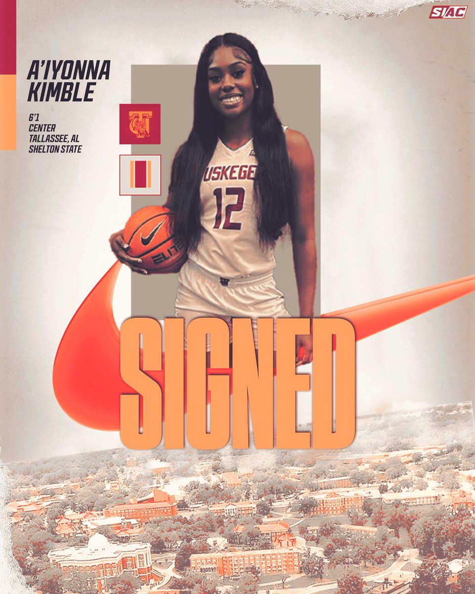 SheltonStateWBB's tweet image. 𝐓𝐔𝐒𝐂𝐀𝐋𝐎𝐎𝐒𝐀 ➡️ 𝐓𝐔𝐒𝐊𝐄𝐆𝐄𝐄
Join us in congratulating former Lady Buc Yonna Kimble on signing with Tuskegee University!