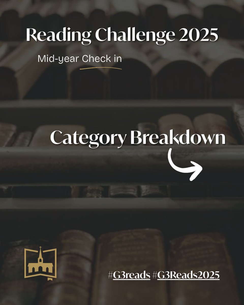 G3Conference's tweet image. G3 Reading Challenge: Mid-year check in!
How is the reading challenge going?
If you didn’t start in January, it’s not too late—join in now and aim to finish it in half the time!
Visit g3min.org/g3-reading-cha… to find the challenge!