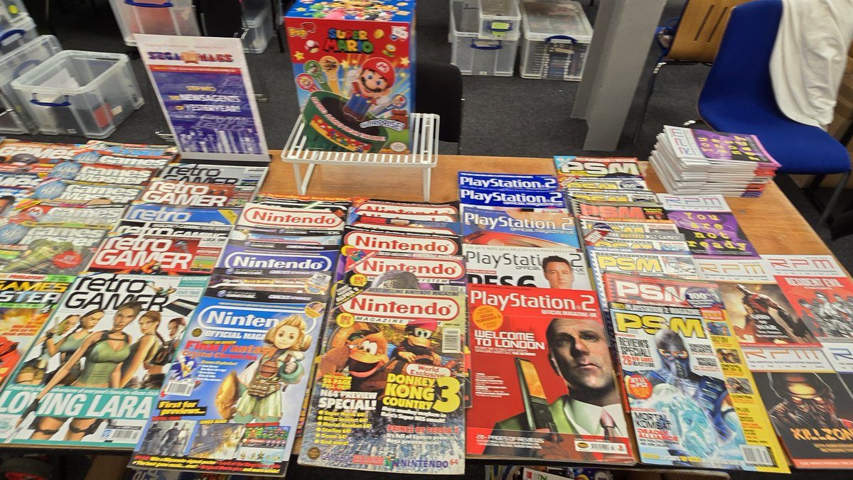 SegaMags's tweet image. We have always been known for our excellent value retro gaming magazines, and we've got around 200 issues coming to @NottsVge.
We may have the best selection of books and collectables these days, but we will never forget our humble magazine roots.
#SegaMags #nottsvge
