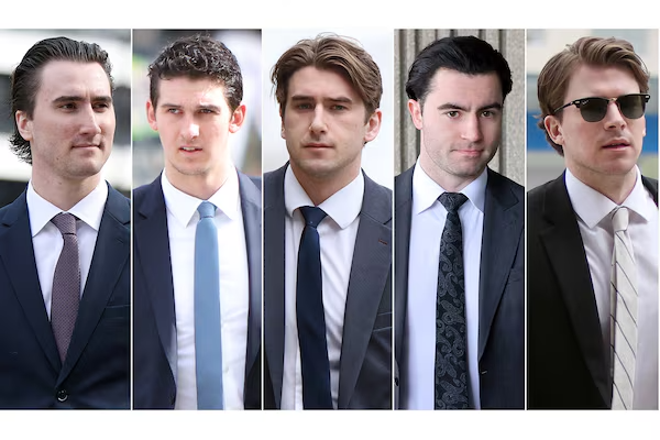 JosephMorrisYT's tweet image. All 5 former Hockey Canada players found NOT GUILTY of sexual assault after an 8-week trial