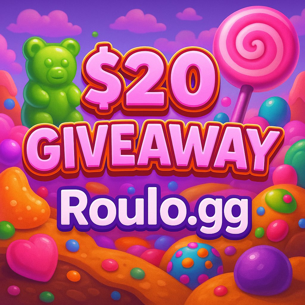🎉 $20 GIVEAWAY! 🎉
We’re giving one lucky winner $20 in the next 24 hours! 💸🍭

To enter:
✅ Like this post
🔁 Repost
👥 Tag a friend in the comments

Winner will be picked by Grok in 24 hours! 🧠🎯

<a href="/roulogg/">Roulo.gg</a>