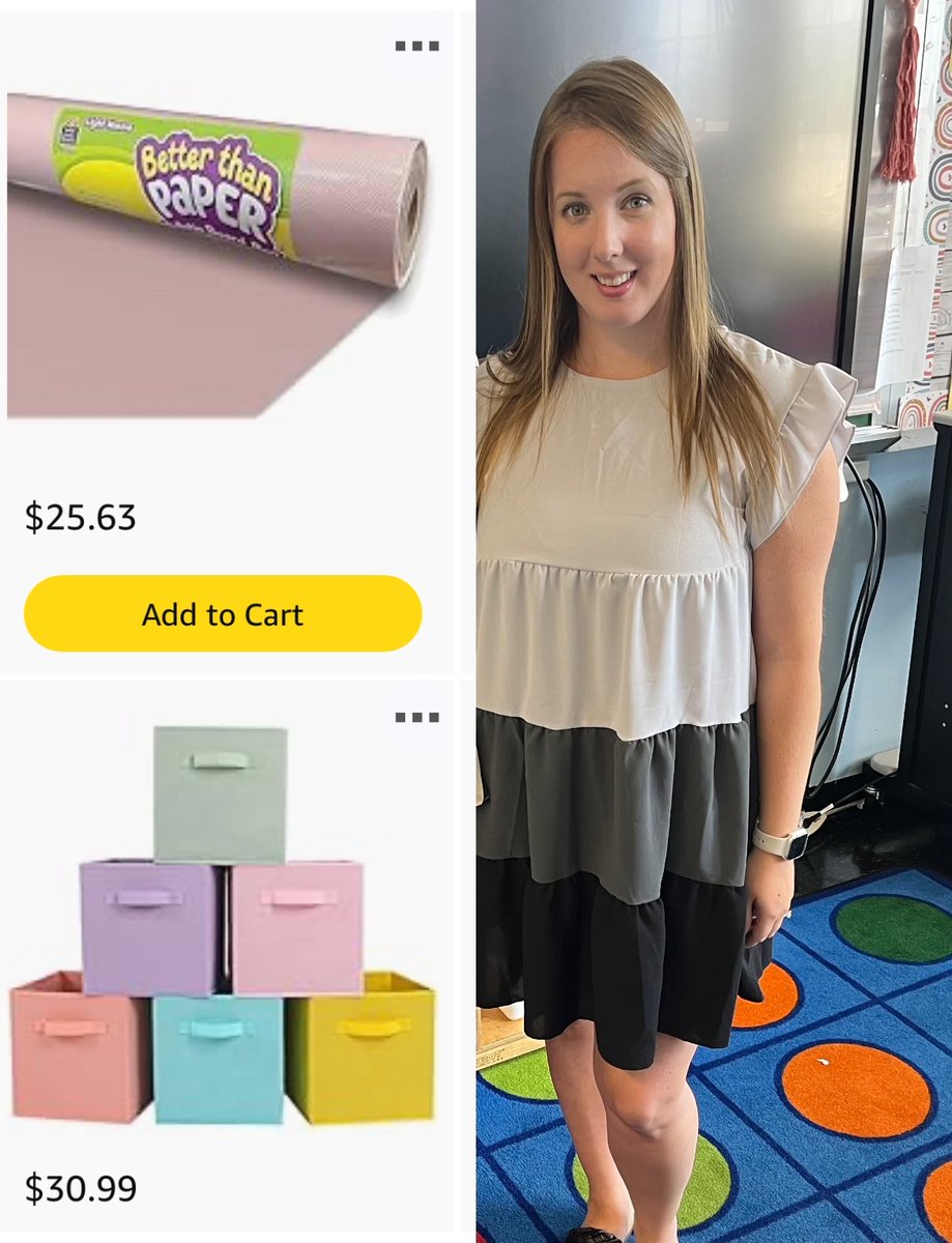 Cait_a12's tweet image. ‼️🚨 10 items left🚨‼️ till my list is officially cleared. On my list I have bulletin board paper, posters and furniture to help organize materials for my students. 

#clearthelist #Teachersof𝕏 
amazon.com/hz/wishlist/ls…