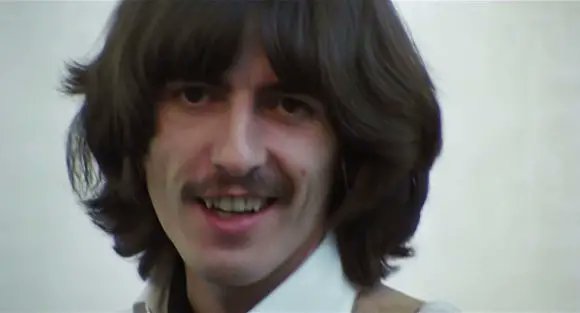 thinkmcharrison's tweet image. george harrison and paul mccartney during the get back/let it be sessions - january 23, 1969.