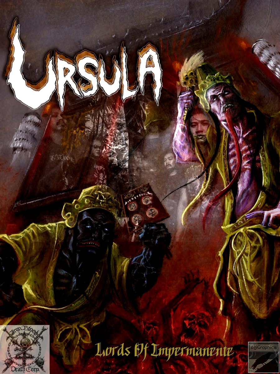 New on Forever Misanthropia YouTube channel
youtube.com/@ForeverMisant…

Date: 2025-VII-25 (Friday)
Time: 7:00 PM CET
Graphic: AgiGraphics (<a href="/Agnieszka_Gra/">Agnieszka</a>)

URSULA - Lords Of Impermanence
Full-length
Iron Blood And Death Corporation 2025-II-2
Death Metal from Singapore

Full album