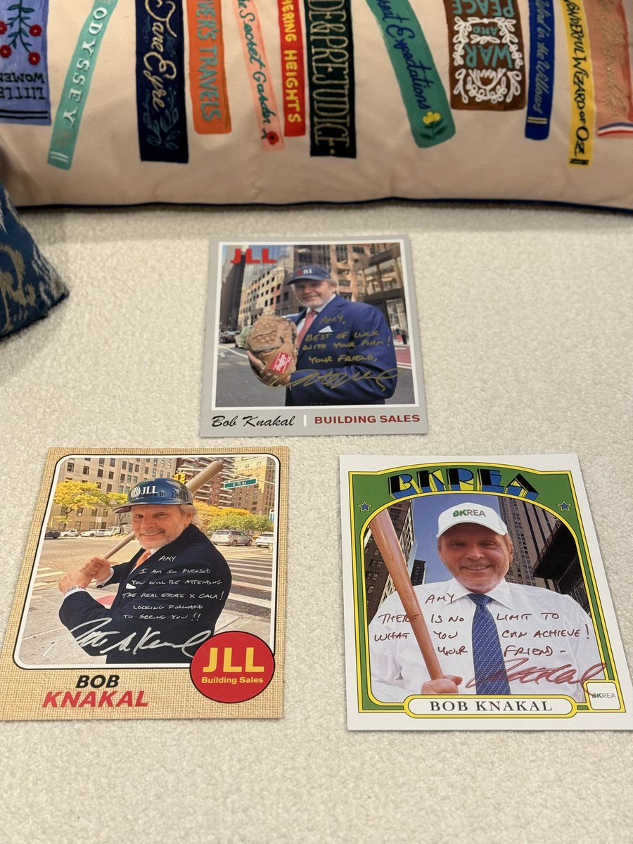 amycalandrino's tweet image. Look at what I found cleaning my office. I think I’m missing one though. Or are there only 3? Who are the @BobKnakal fans who would know?