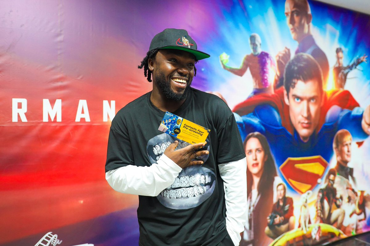 MTNGhana's tweet image. Light! Camera! Fantastic Fouuuurrr! 🔥🗿💨
We are inside Silverbird Cinema for the pre-screening of the Fantasitc Four!
Powered by MTN Pulse.
#MTNPulse #MTNMovieMania