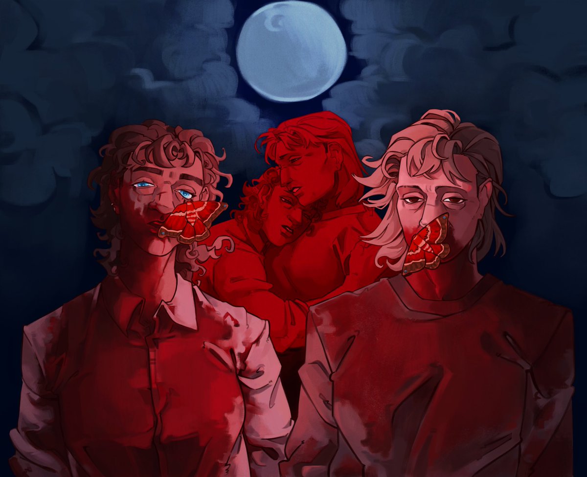 kain_juu's tweet image. I actually flipped the canvas with this version one unlike the original
#Hannigram #Hannibal