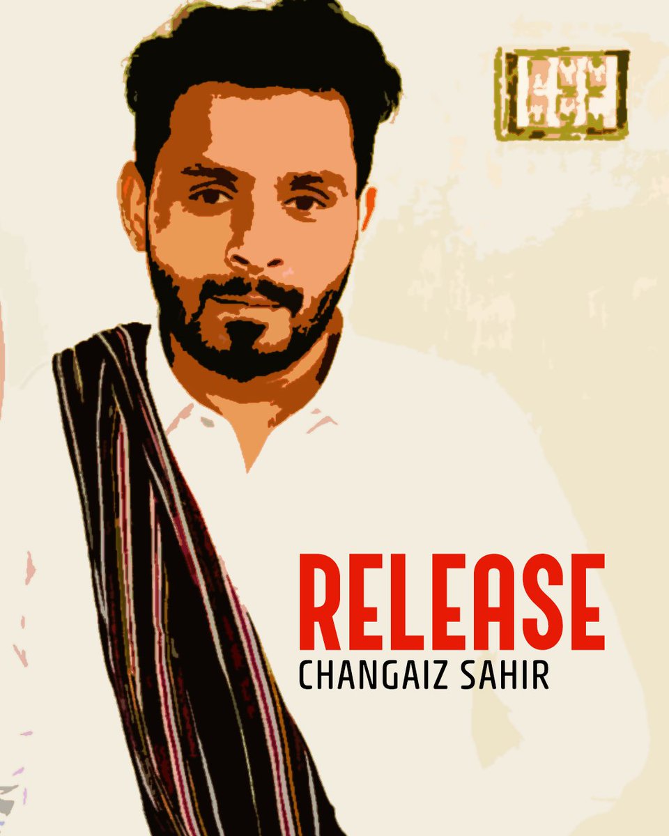 RaajiBalochWF's tweet image. We condemn the detention of #ChangaizSahirBaloch and demand his release, in accordance with Pakistan&apos;s constitution and international laws. 

#ReleaseChangaizSahirBaloch
#StopEnforcedDisappearances

@mohrpakistan @HRCP87 @WGEID @UNHumanRights @hrw @amnesty @BBhuttoZardari @PakPMO