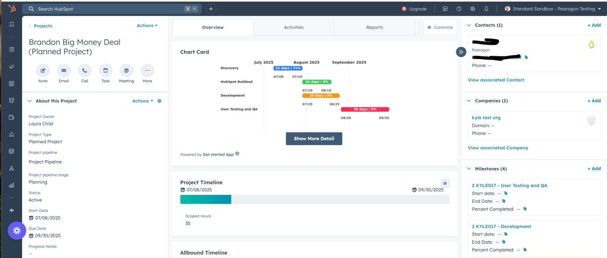 PearagonC's tweet image. Now Open: Pearagon Project Management Tool Waitlist
🚀 Free setup + free use for the first 10 organizations accepted

👉 hubs.ly/Q03yNPGs0

#HubSpot #ProjectManagement #HubSpotApps #RevOps #CRMTools #HubSpotPartner #Pearagon #GrowthOps #FreeHubSpotTool #NativeCRMTools