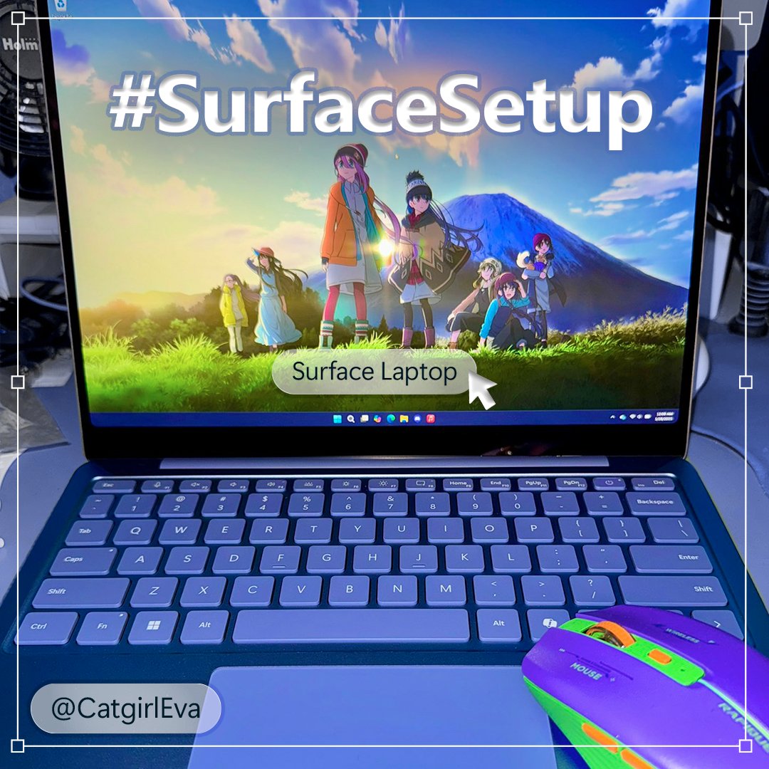 Microsoft Surface (@surface) on Twitter photo POV your background is the ultimate vibe
#SurfaceSetup by <a href="/CatgirlEva/">Evangeline Domenech</a>. Share yours with us ⬇️ POV your background is the ultimate vibe
#SurfaceSetup by <a href="/CatgirlEva/">Evangeline Domenech</a>. Share yours with us ⬇️