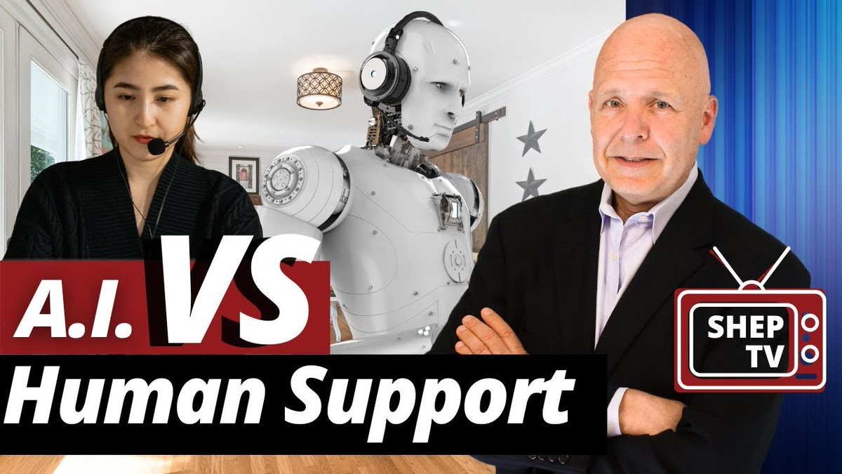 Hyken's tweet image. The key isn’t choosing between AI and humans. It’s knowing when to use each one.
youtu.be/lpk7RM0RK_o?si… #customerservice #AI #CX