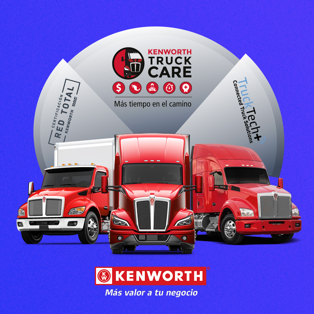 KenworthMexico's tweet photo. La Red de Concesionarios Kenworth se ha fortalecido y actualizado con la mejor tecnología, en toda la experiencia de compra del cliente con programas de posventa y de mantenimiento, accesibles y flexibles para las flotillas.
#RedTotal #TruckCare #TruckTech #Kenworth https://t.co/KIX0pgH3RC