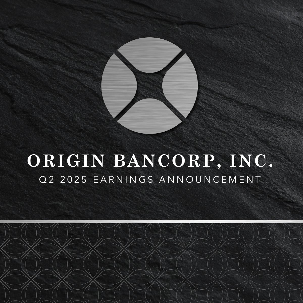 Origin Bank (@originbank) on Twitter photo “During the second quarter, we continued to successfully execute on Optimize Origin, our plan to deliver elite level financial performance for Origin and our shareholders,” said Drake Mills, chairman, president and CEO of Origin Bancorp, Inc. 
Origin has announced earnings for “During the second quarter, we continued to successfully execute on Optimize Origin, our plan to deliver elite level financial performance for Origin and our shareholders,” said Drake Mills, chairman, president and CEO of Origin Bancorp, Inc. 
Origin has announced earnings for