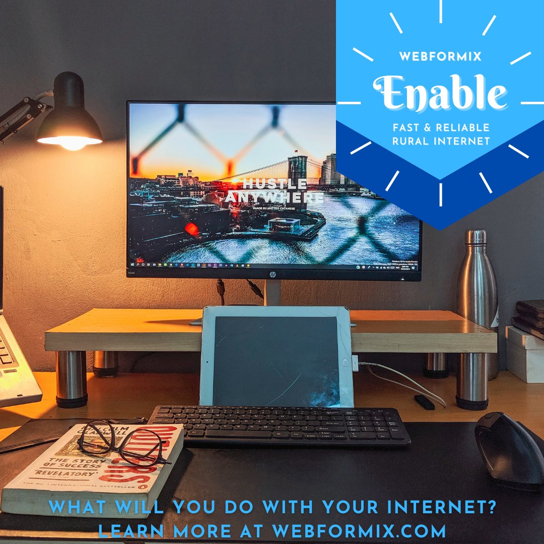 webformix_wisp's tweet image. Oregon is a pretty big place, but you may have noticed there are only a few internet service providers and they don&apos;t cover all areas. That&apos;s why Webformix is here to help rural communities get connected.