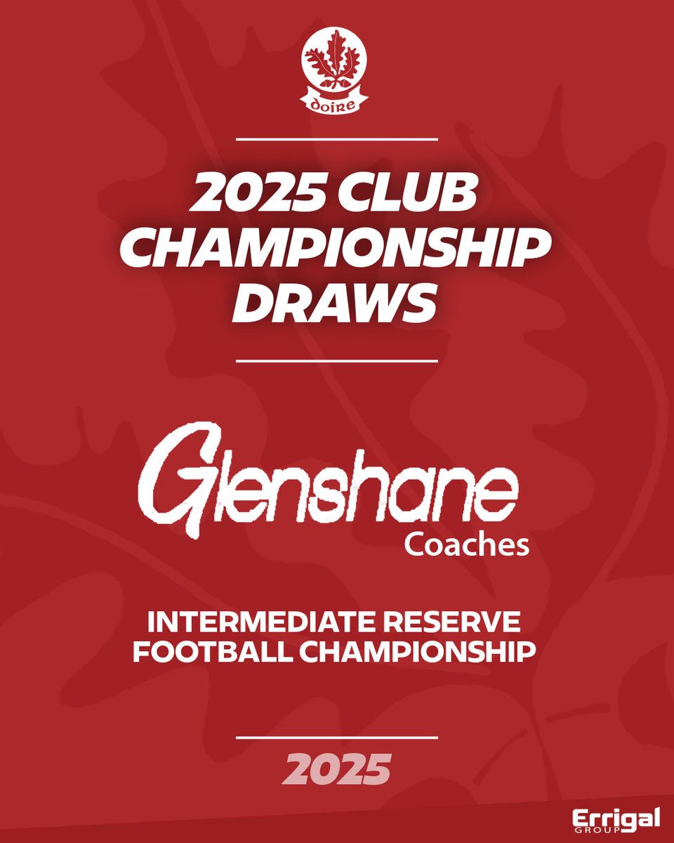 Doiregaa's tweet image. 🏐🇦🇹 The draw for the 2025 𝗚𝗹𝗲𝗻𝘀𝗵𝗮𝗻𝗲 𝗖𝗼𝗮𝗰𝗵𝗲𝘀 𝗜𝗻𝘁𝗲𝗿𝗺𝗲𝗱𝗶𝗮𝘁𝗲 𝗥𝗲𝘀𝗲𝗿𝘃𝗲 𝗙𝗼𝗼𝘁𝗯𝗮𝗹𝗹 𝗖𝗵𝗮𝗺𝗽𝗶𝗼𝗻𝘀𝗵𝗶𝗽 has been made at Owenbeg this evening ⤵️